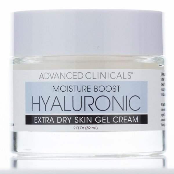 Advanced Clinicals Hyaluronic Extra Dry Skin Gel Cream – 59ml