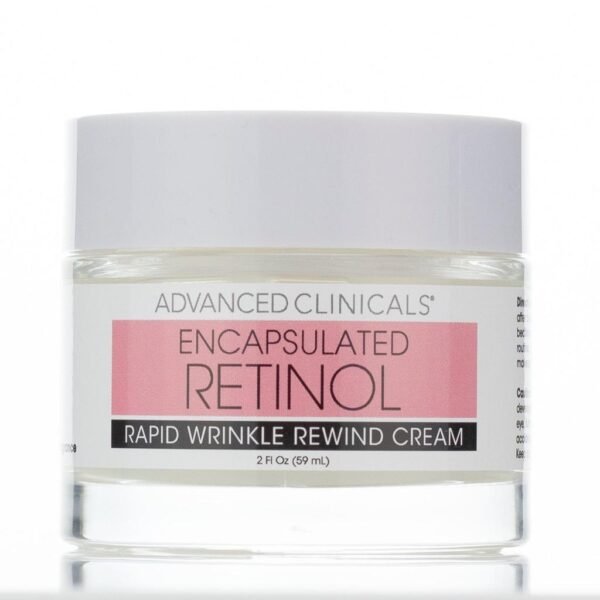 Advanced Clinicals Retinol Rapid Wrinkle Rewind Cream – 59ml