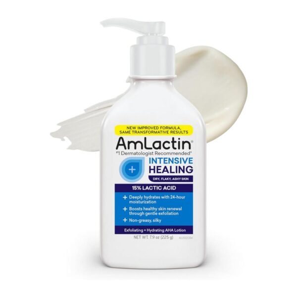 AmLactin Intensive Healing Body Lotion With 15% Lactic Acid – 400g