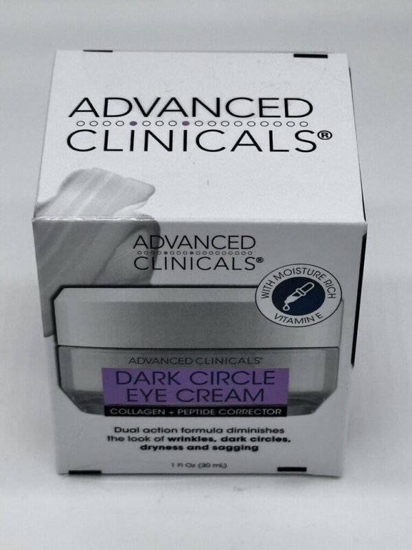 Advanced Clinicals Dark Circle Eye Cream 30ml